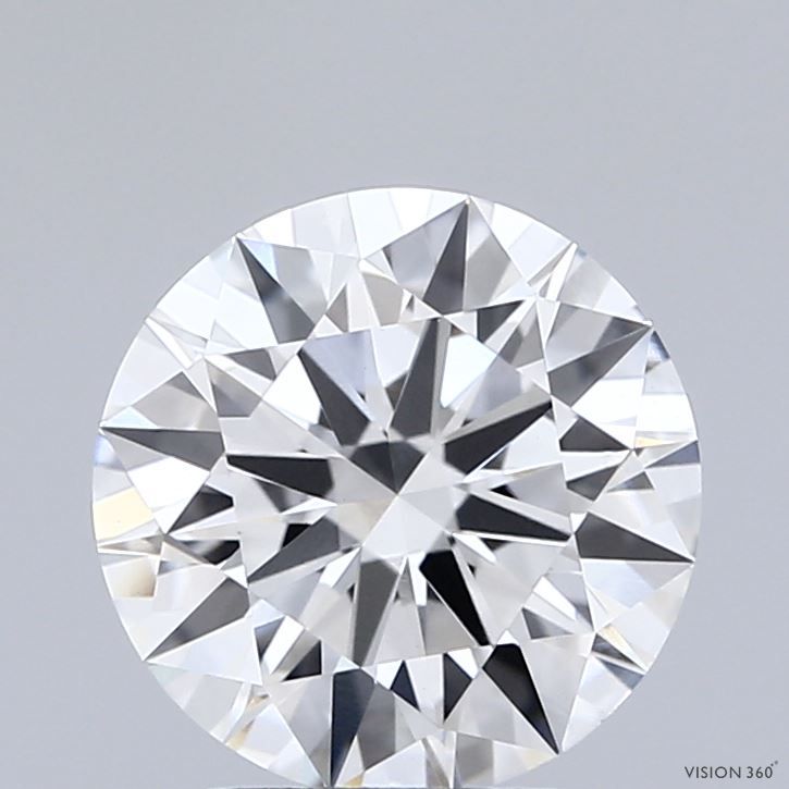 2.26ct Round F VVS2 Lab-Grown Diamond