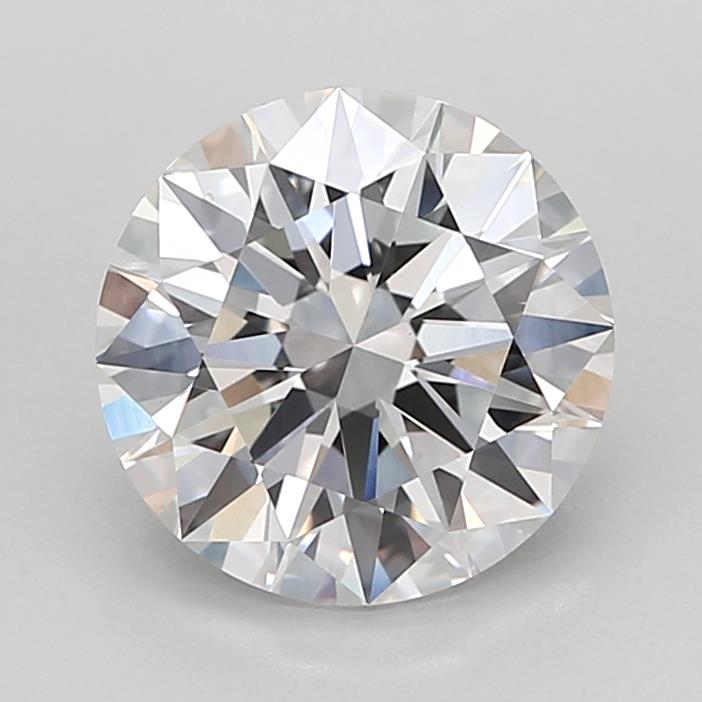 2.5ct Round D VS2 Lab-Grown Diamond