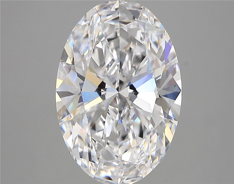 3.88ct Oval D VVS2 Lab-Grown Diamond