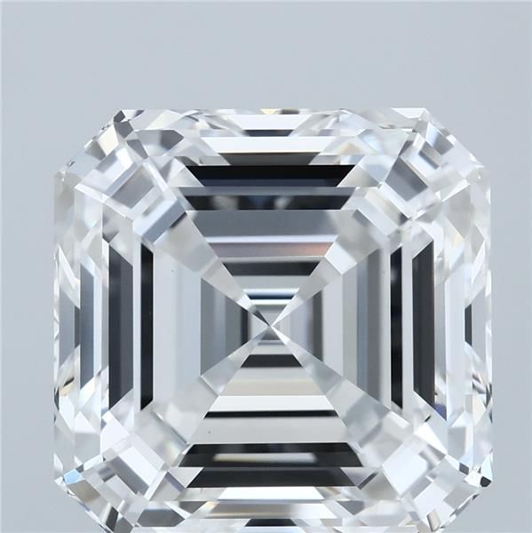 10.61 Carat ASSCHER Shape E Colour VVS2 Clarity  Cut - White Lab Diamond - 1110310