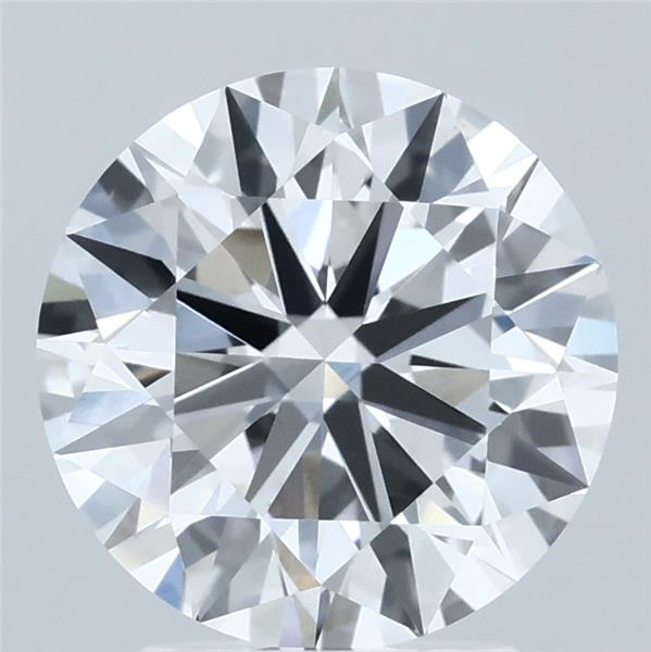 2.86ct Round E VVS2 Lab-Grown Diamond