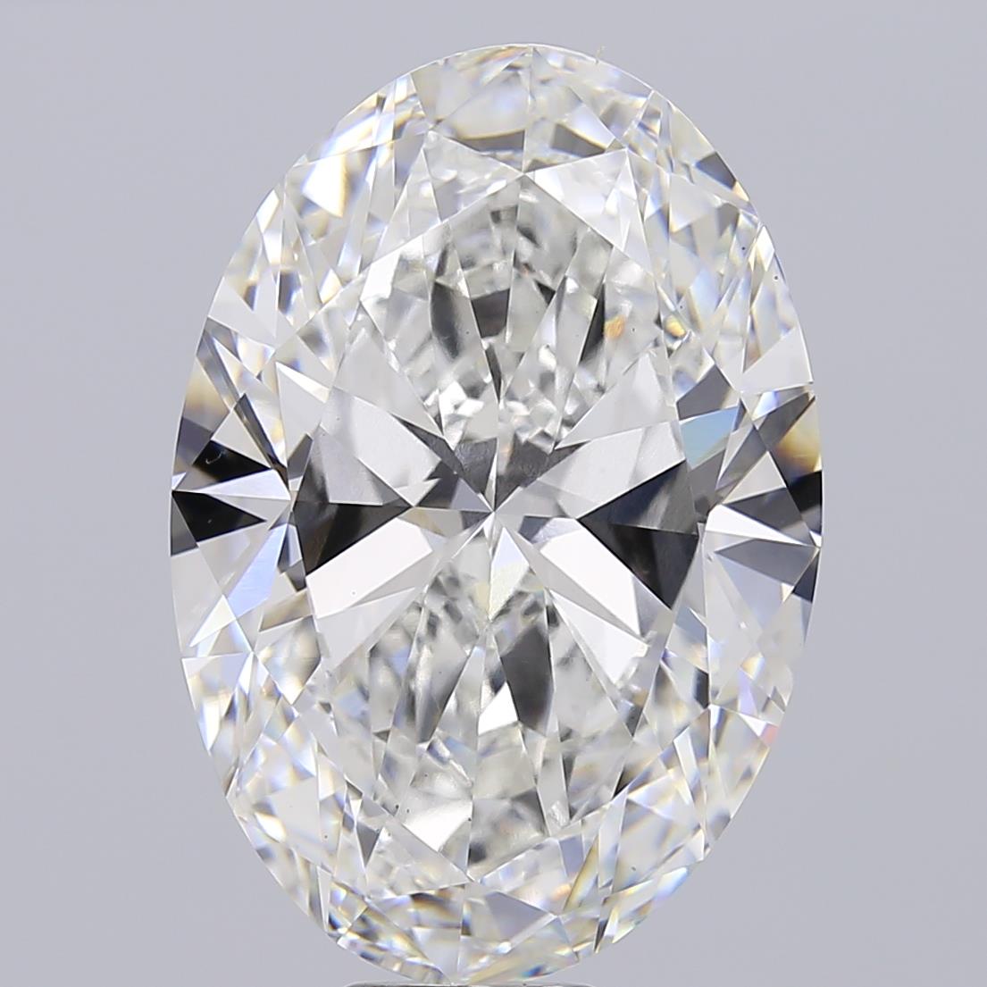 15.08 Carat OVAL Shape E Colour VS1 Clarity  Cut - White Lab Diamond - 1054108