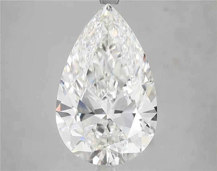 7.02ct Pear F VVS2 Lab-Grown Diamond