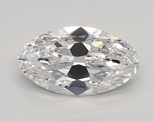 0.76ct Moval D VVS1 Lab-Grown Diamond