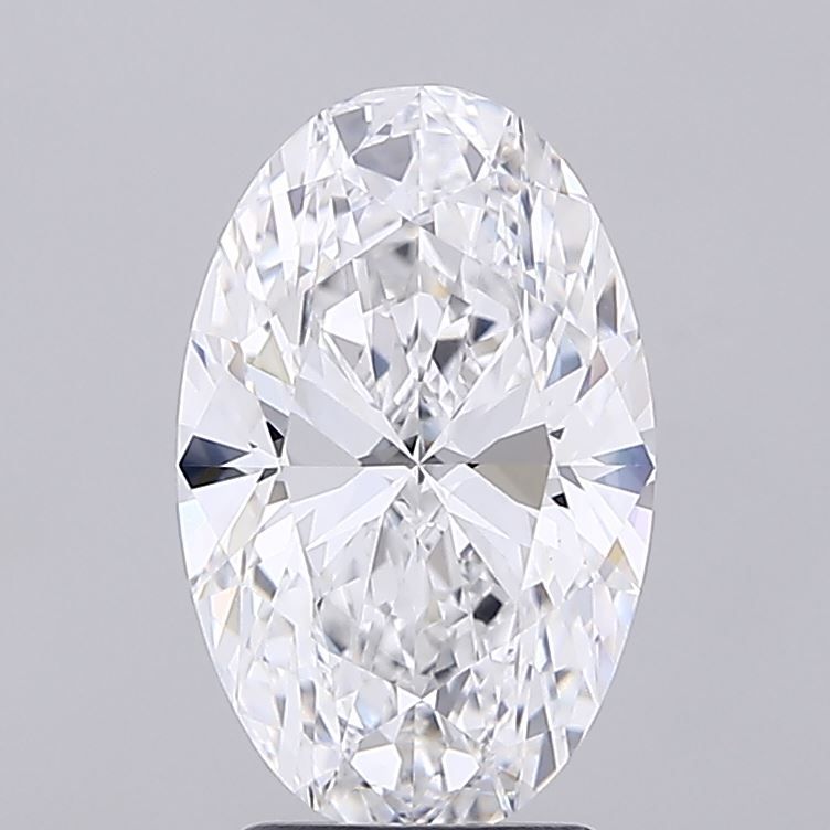 3.07ct Oval D VVS1 Lab-Grown Diamond