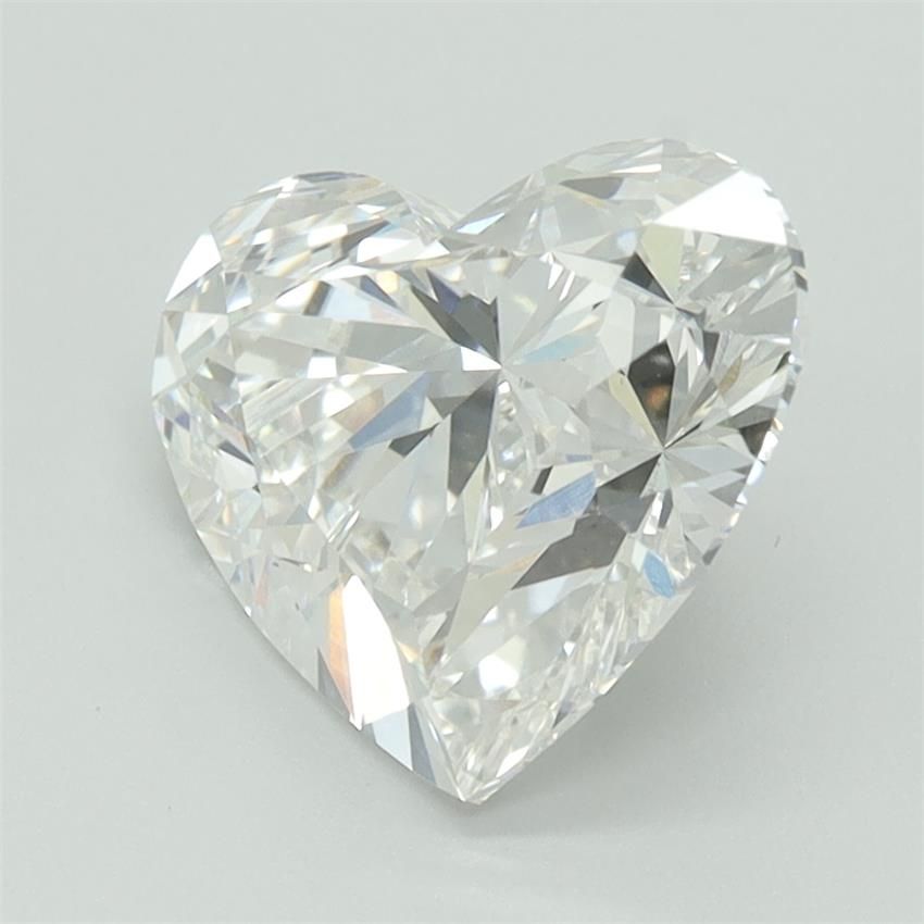 3.03ct Heart F VVS2 Lab-Grown Diamond
