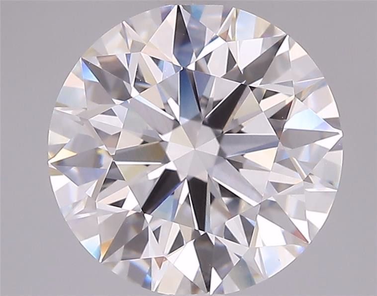 3.81ct Round F VVS2 Lab-Grown Diamond