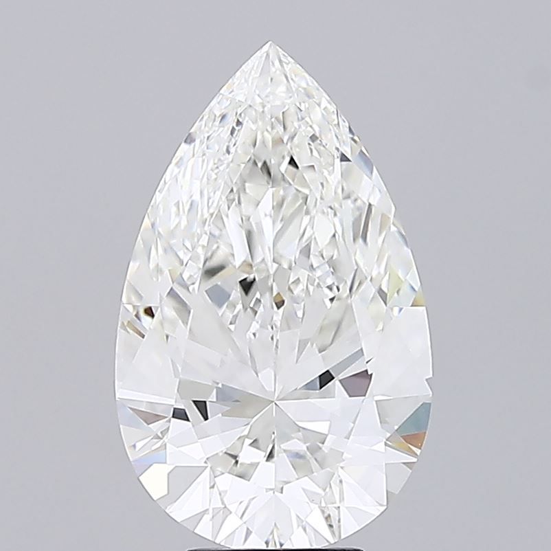 7.04ct Pear F VVS2 Lab-Grown Diamond