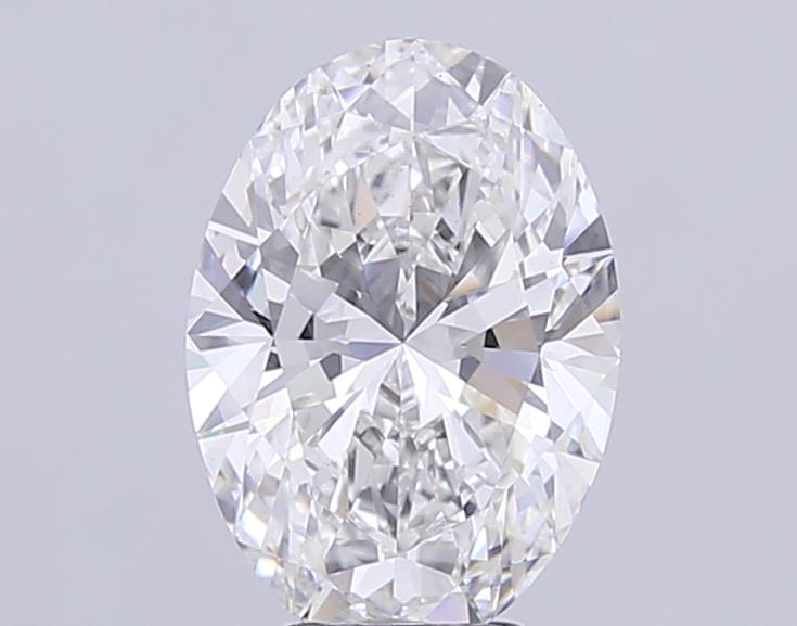 5.09ct Oval F VS1 Lab-Grown Diamond