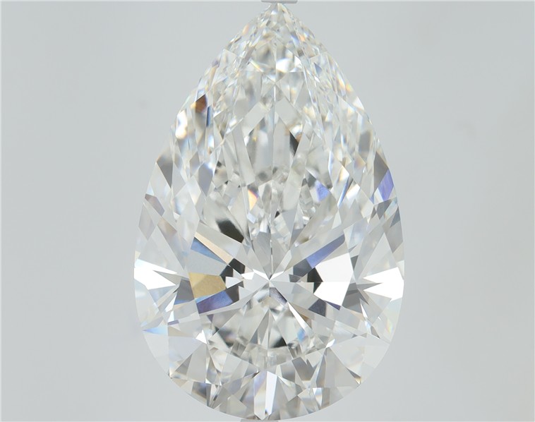 15.08 Carat PEAR Shape F Colour VVS2 Clarity  Cut - White Lab Diamond - 2631217