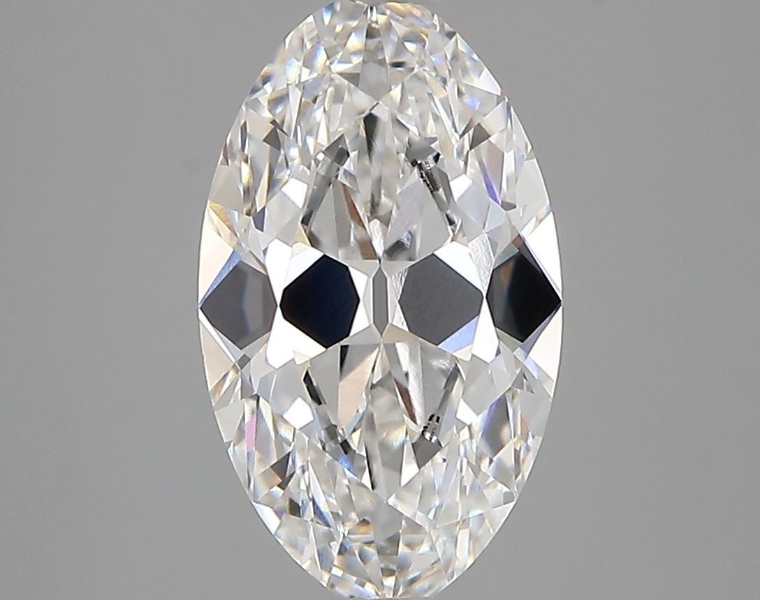 2.73ct Moval E IF Lab-Grown Diamond