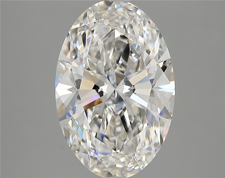 3.17ct Oval F VVS1 Lab-Grown Diamond