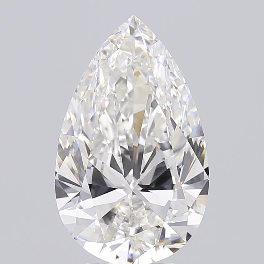 4.5ct Pear F VVS2 Lab-Grown Diamond