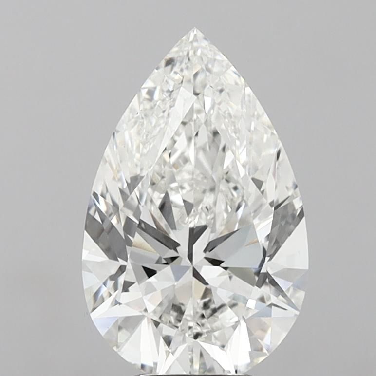 5ct Pear F VVS2 Lab-Grown Diamond