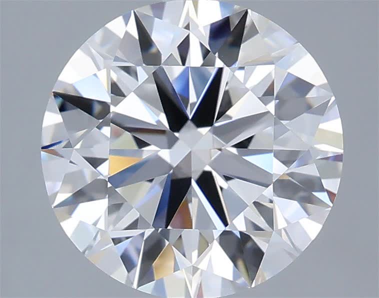 2.5ct Round D VS1 Lab-Grown Diamond