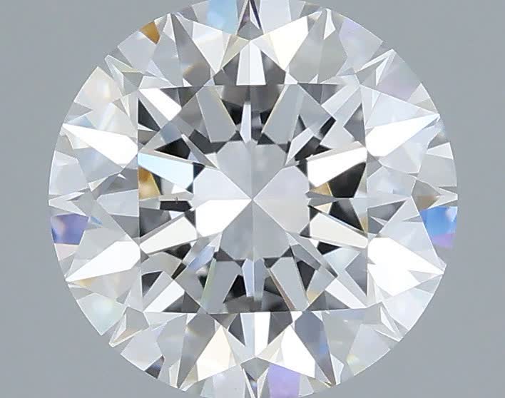2.25ct Round D VVS2 Lab-Grown Diamond