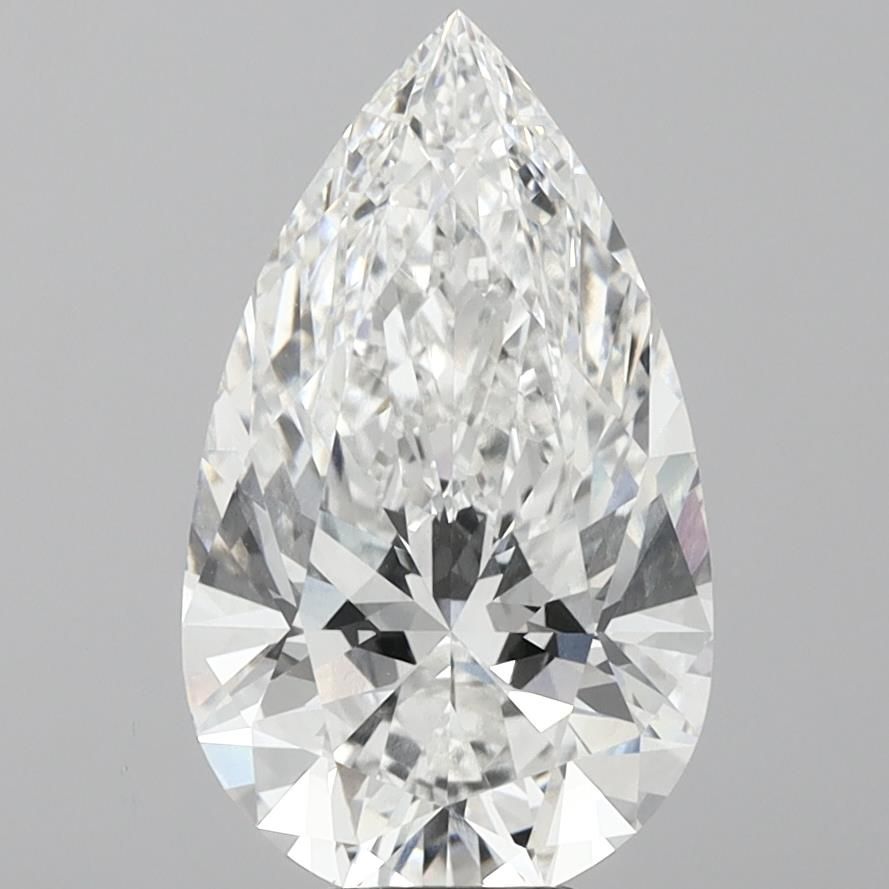 8.04ct Pear E VVS2 Lab-Grown Diamond