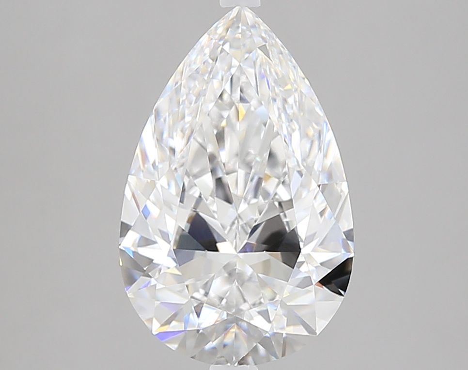 3.06ct Pear D IF Lab-Grown Diamond
