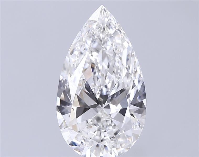 4.52ct Pear F VS1 Lab-Grown Diamond