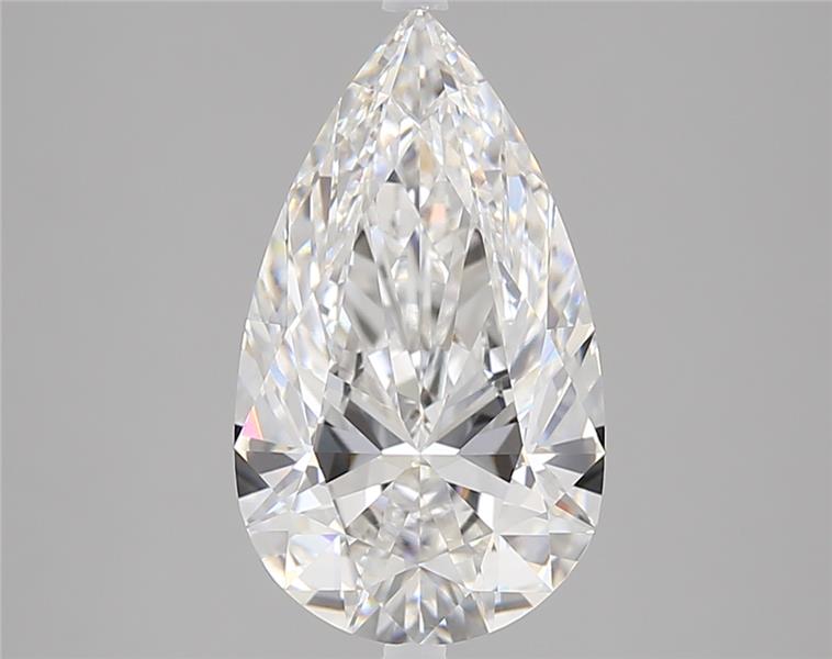 3.07ct Pear D VVS1 Lab-Grown Diamond