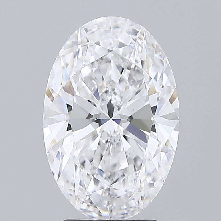 3.31ct Oval D VVS2 Lab-Grown Diamond