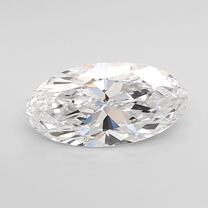 1.03ct Moval D VVS2 Lab-Grown Diamond