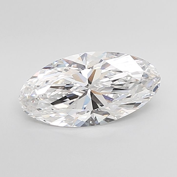 3.03ct Moval D VVS2 Lab-Grown Diamond