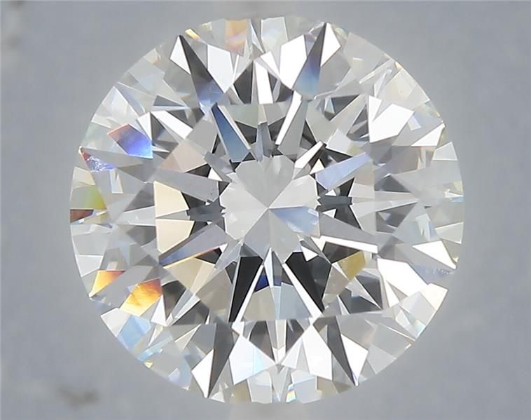 6.06ct Round F VVS2 Lab-Grown Diamond