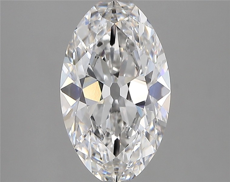 2.47ct Moval E VVS2 Lab-Grown Diamond