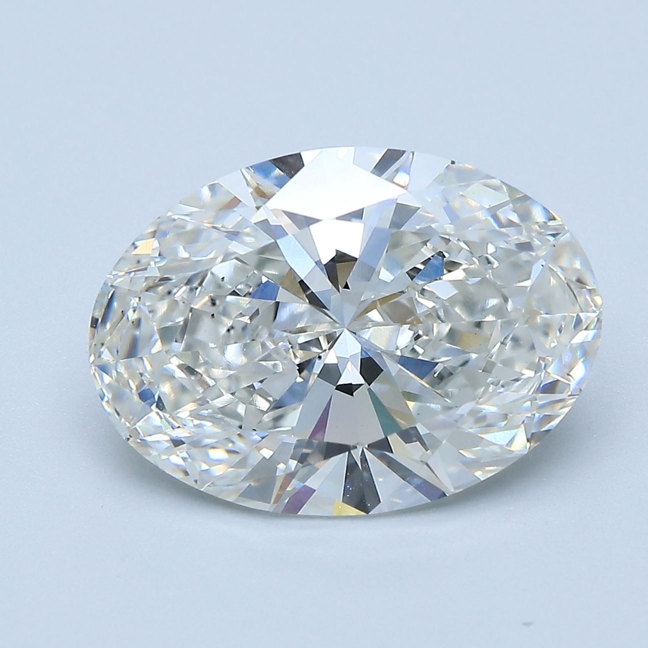 5.56ct Oval F VS2 Lab-Grown Diamond