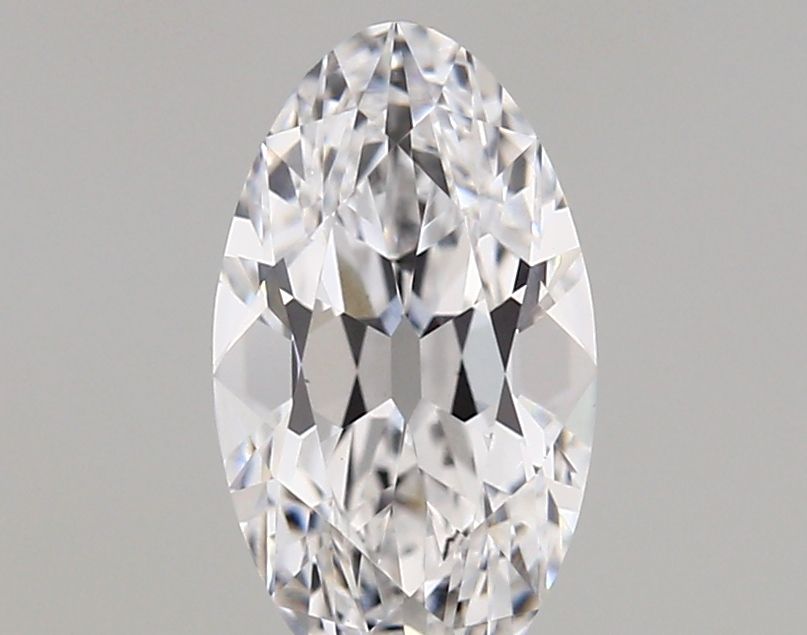 1.38ct Moval D VVS2 Lab-Grown Diamond