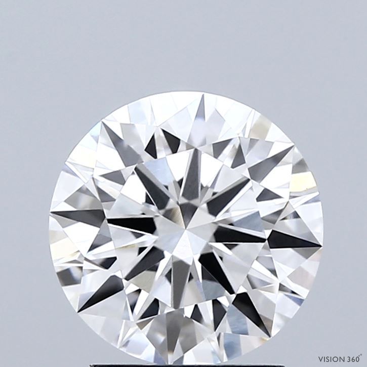 2.21ct Round E VVS2 Lab-Grown Diamond