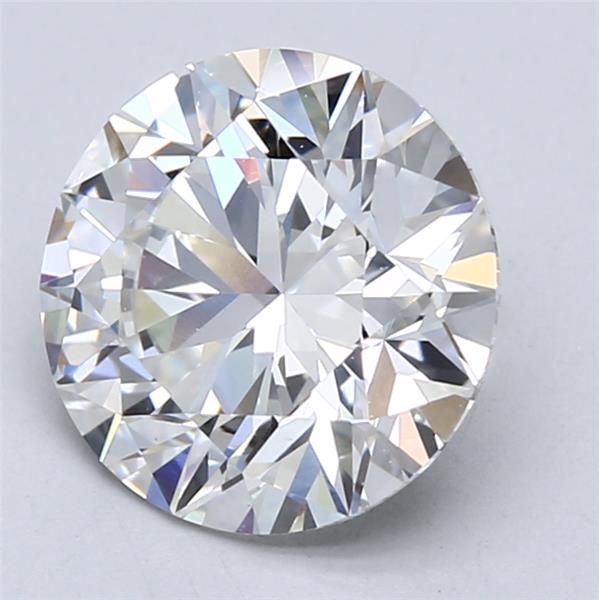 2.91ct Round E VVS2 Lab-Grown Diamond