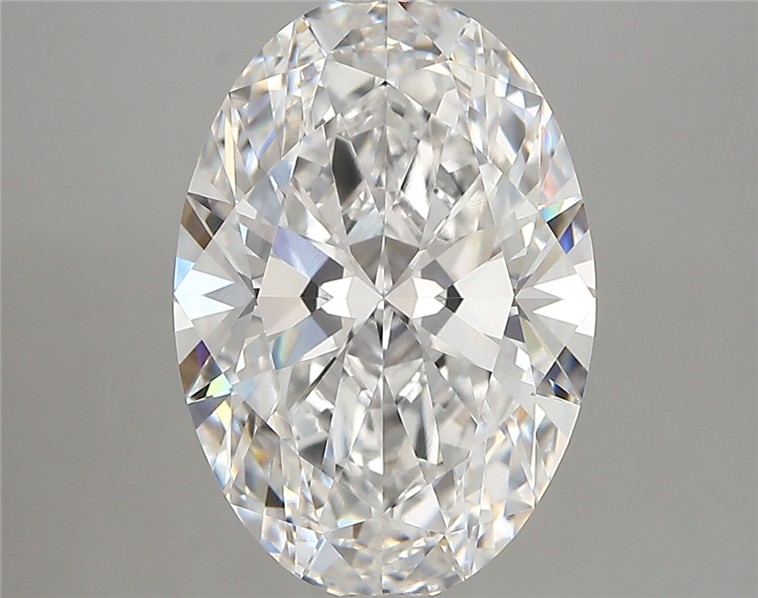 4.2ct Oval D VVS1 Lab-Grown Diamond