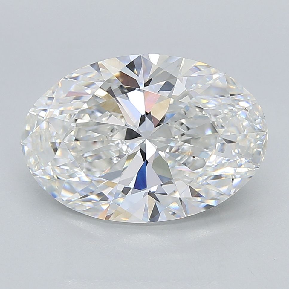 3.75ct Oval D VVS2 Lab-Grown Diamond