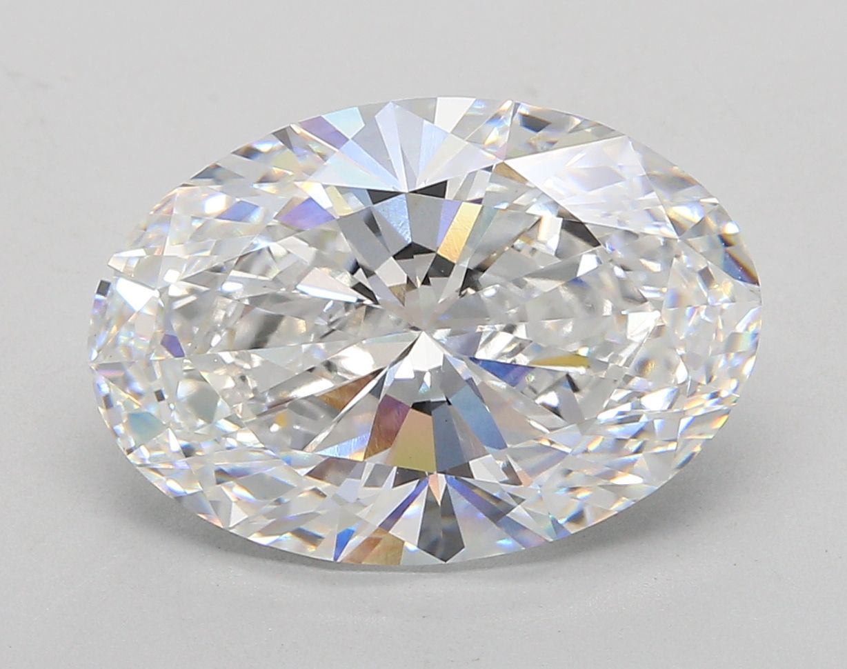 8.04ct Oval D VVS2 Lab-Grown Diamond