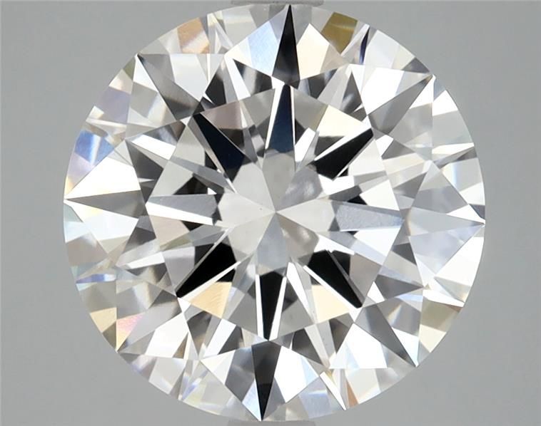 3.93ct Round F VVS2 Lab-Grown Diamond