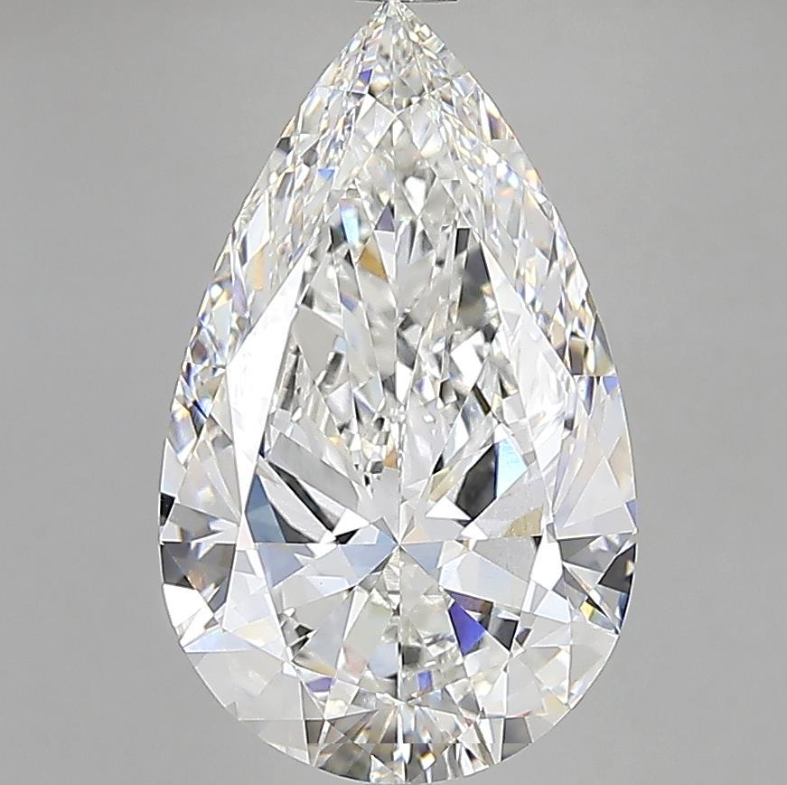 15.01 Carat PEAR Shape F Colour VVS2 Clarity  Cut - White Lab Diamond - 1072924