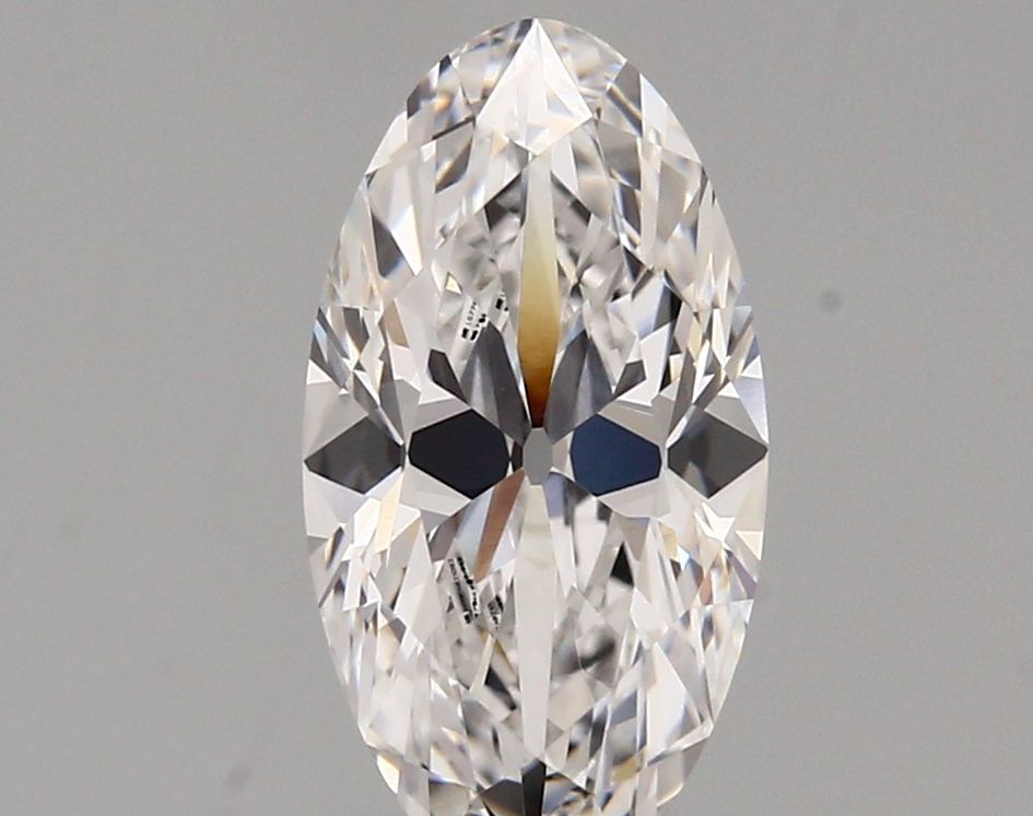 1.89ct Moval D VVS2 Lab-Grown Diamond