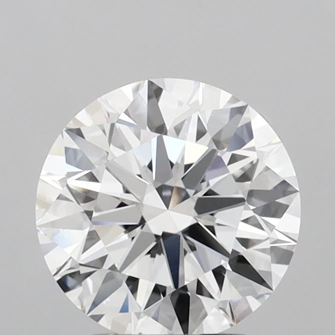 2.2ct Round F VVS2 Lab-Grown Diamond