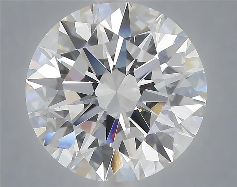 7.04ct Round F VS1 Lab-Grown Diamond