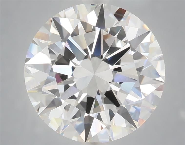 6.01ct Round F VVS2 Lab-Grown Diamond