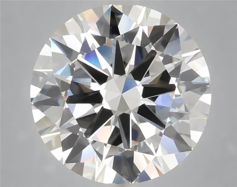 6.08ct Round F VVS2 Lab-Grown Diamond