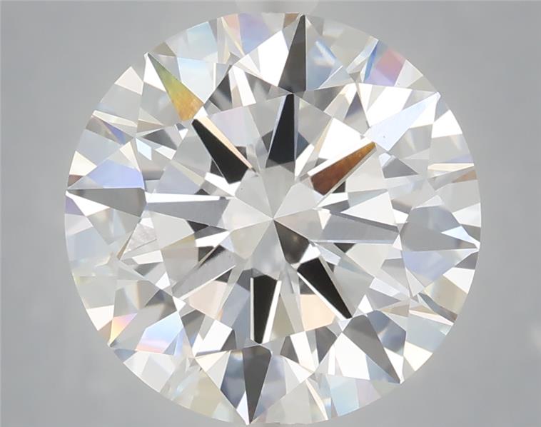 5.52ct Round F VVS2 Lab-Grown Diamond