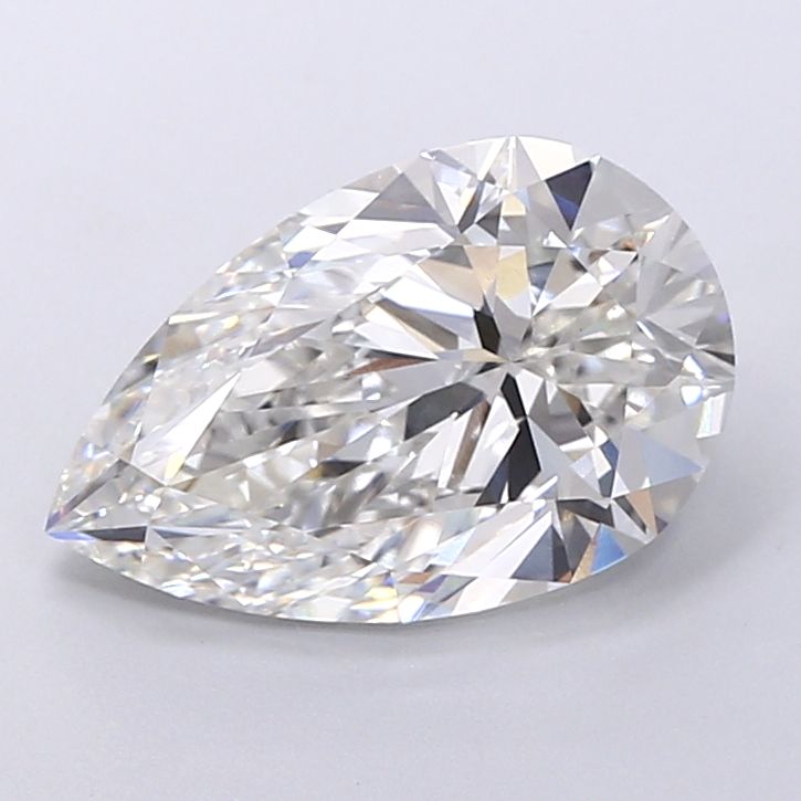 5.08ct Pear F VVS2 Lab-Grown Diamond