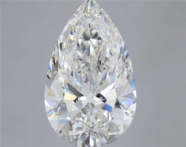 6.07ct Pear F VVS2 Lab-Grown Diamond