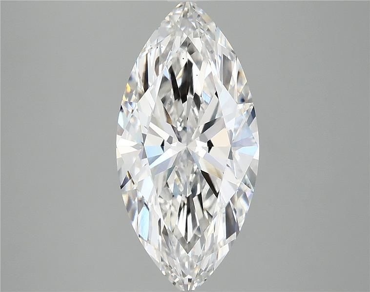 3.08ct Marquise D VS2 Lab-Grown Diamond