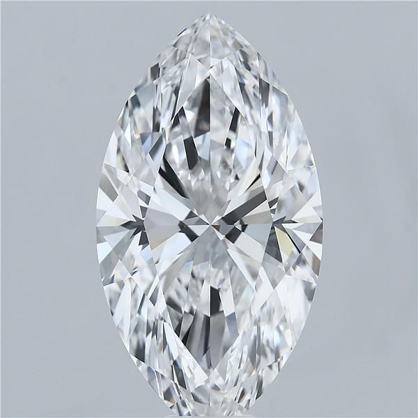 15.76 Carat MARQUISE Shape E Colour VVS2 Clarity  Cut - White Lab Diamond - 1048039