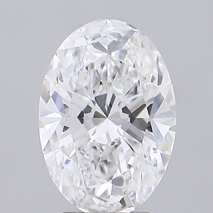 3.83ct Oval D VVS2 Lab-Grown Diamond