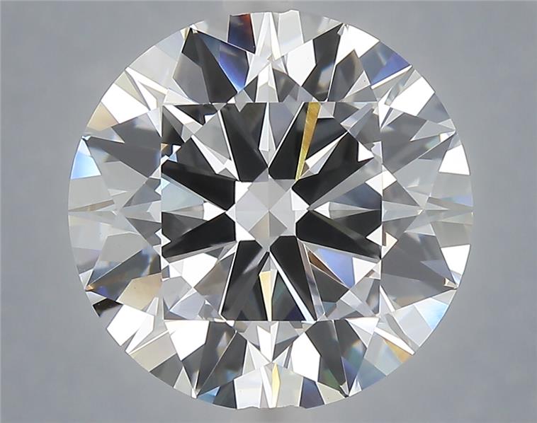 7.01ct Round F VVS2 Lab-Grown Diamond